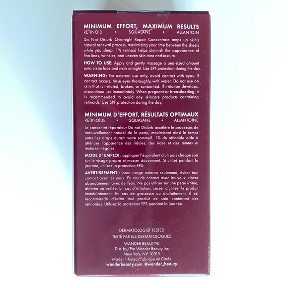 Do Not Disturb Overnight Repair Concentrate - Picture 2 of 2